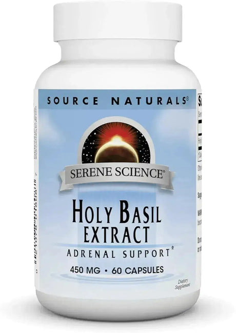 SOURCE NATURALS - Source Naturals Serene Science Holy Basil Extract 450Mg. 60 Capsulas - The Red Vitamin MX - Suplementos Alimenticios - {{ shop.shopifyCountryName }}