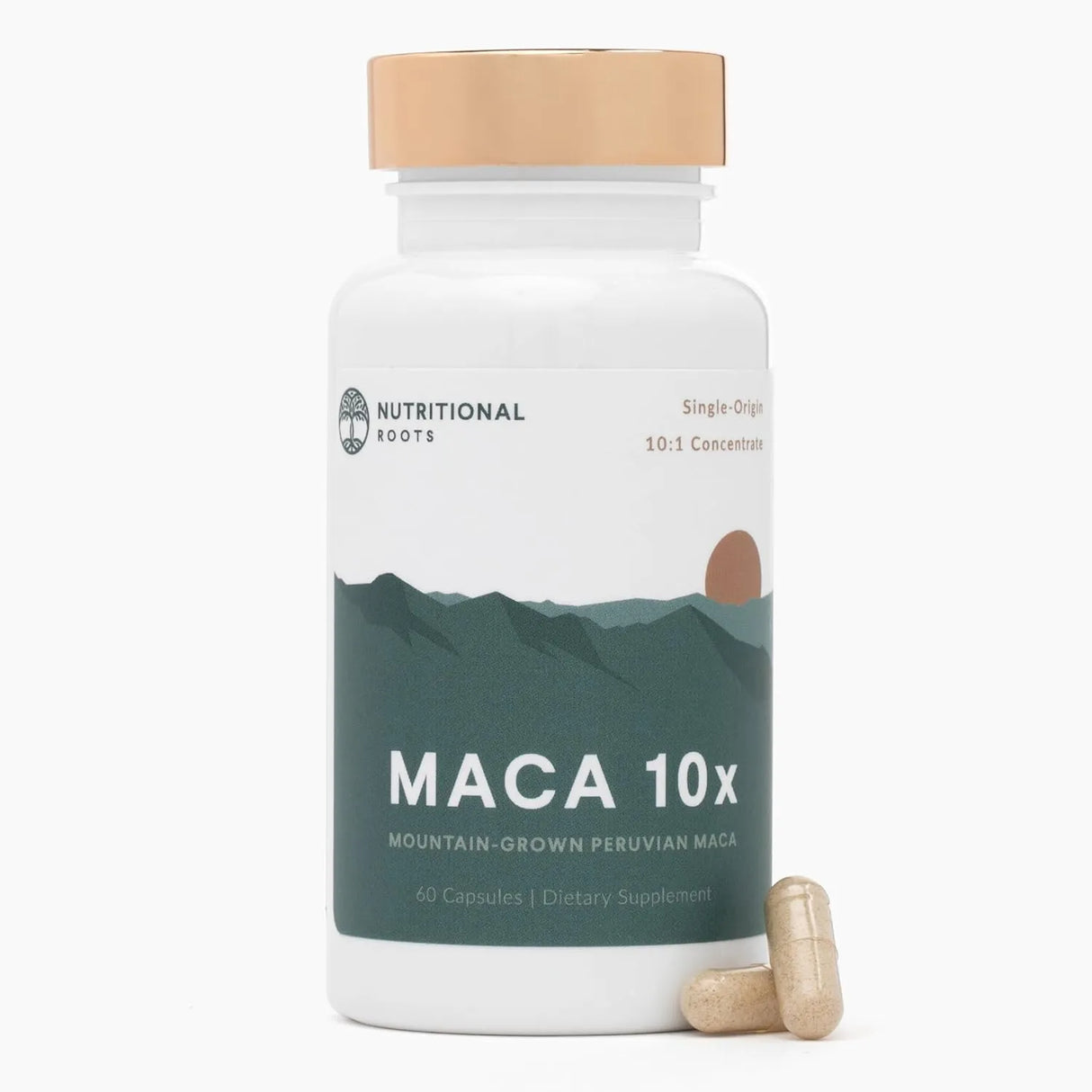 NUTRITIONAL ROOTS - Nutritional Roots Maca Root 10x 60 Capsulas - The Red Vitamin MX - Suplementos Alimenticios - {{ shop.shopifyCountryName }}