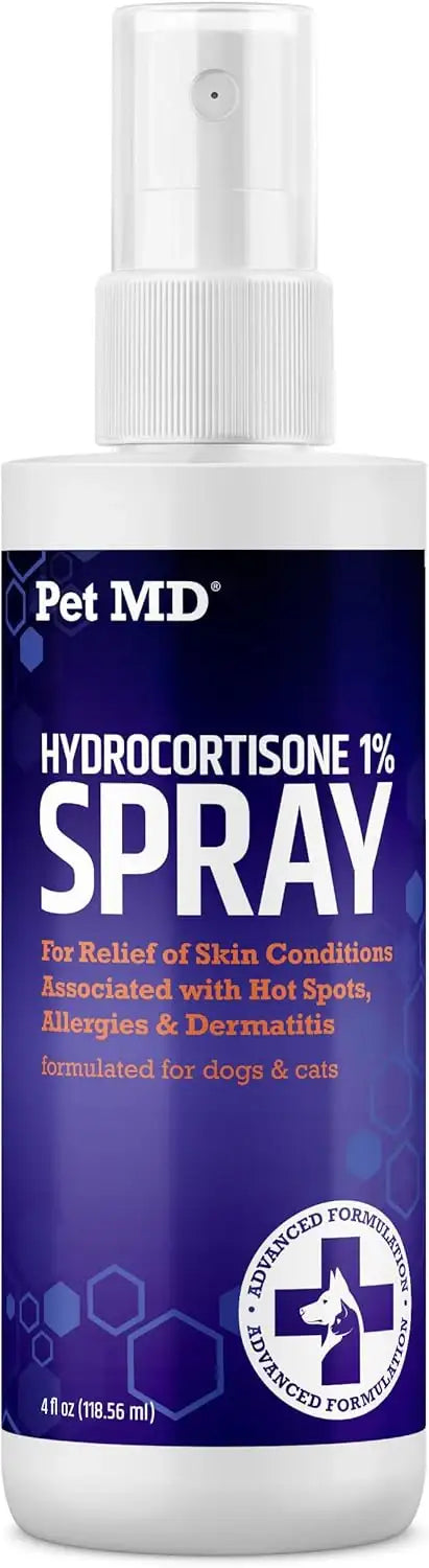 PET MD - Pet MD Hydrocortisone Spray for Dogs 4 Fl.Oz. - The Red Vitamin MX - Remedios Para La Picazón De Perros - {{ shop.shopifyCountryName }}