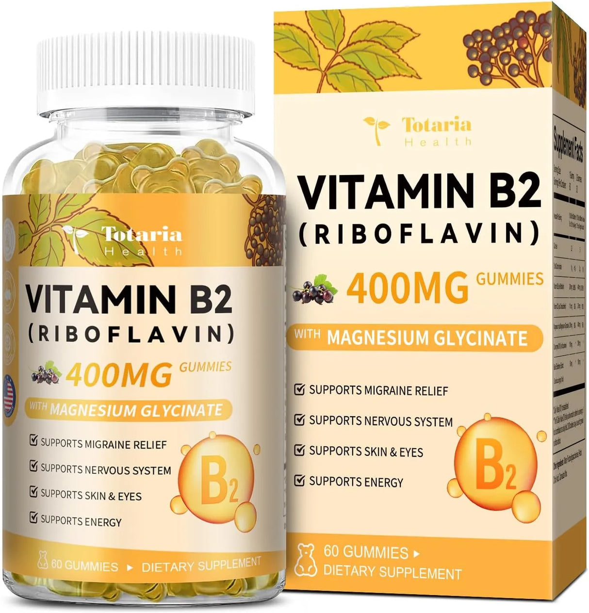 TOTARIA - Totaria Vitamin B2 Gummies 400Mg. 60 Gomitas - The Red Vitamin MX - Suplementos Alimenticios - {{ shop.shopifyCountryName }}