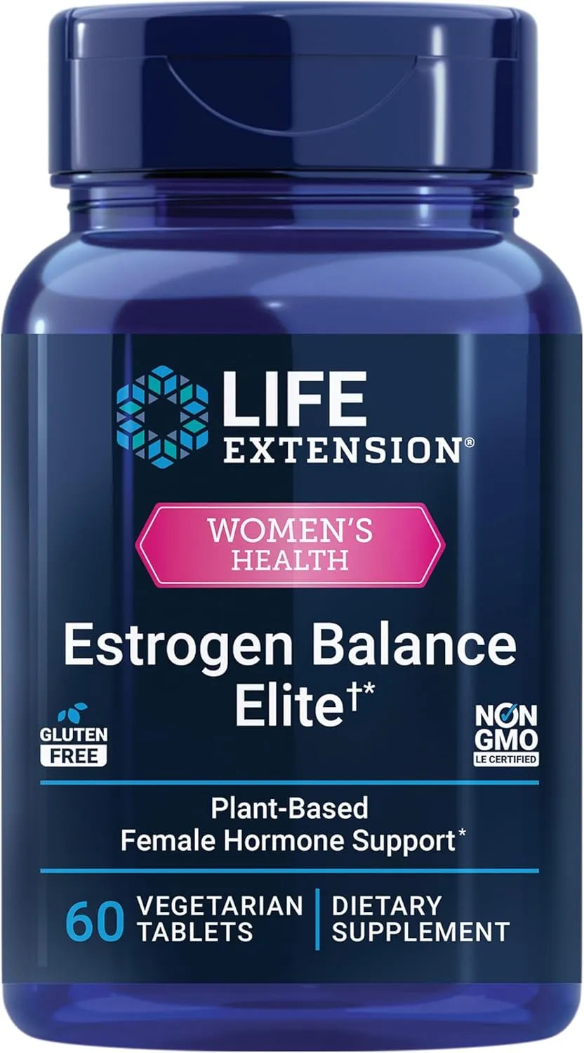 LIFE EXTENSION - Life Extension Estrogen Balance Elite 60 Tabletas - The Red Vitamin MX - Suplementos Alimenticios - {{ shop.shopifyCountryName }}