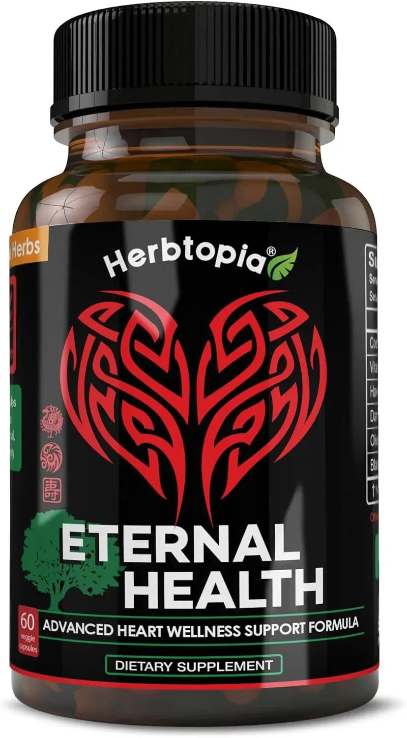 HERBTOPIA - Herbtopia Eternal Health Heart Health 60 Capsulas - The Red Vitamin MX - Suplementos Alimenticios - {{ shop.shopifyCountryName }}