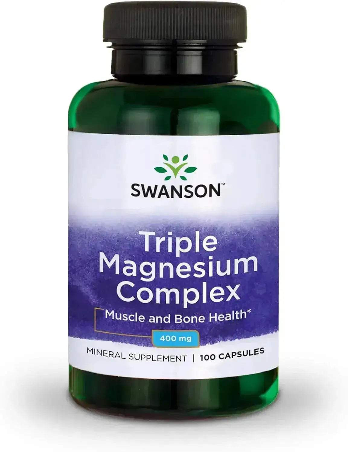 SWANSON - Swanson Triple Magnesium Complex 400Mg. 100 Capsulas - The Red Vitamin MX - Suplementos Alimenticios - {{ shop.shopifyCountryName }}