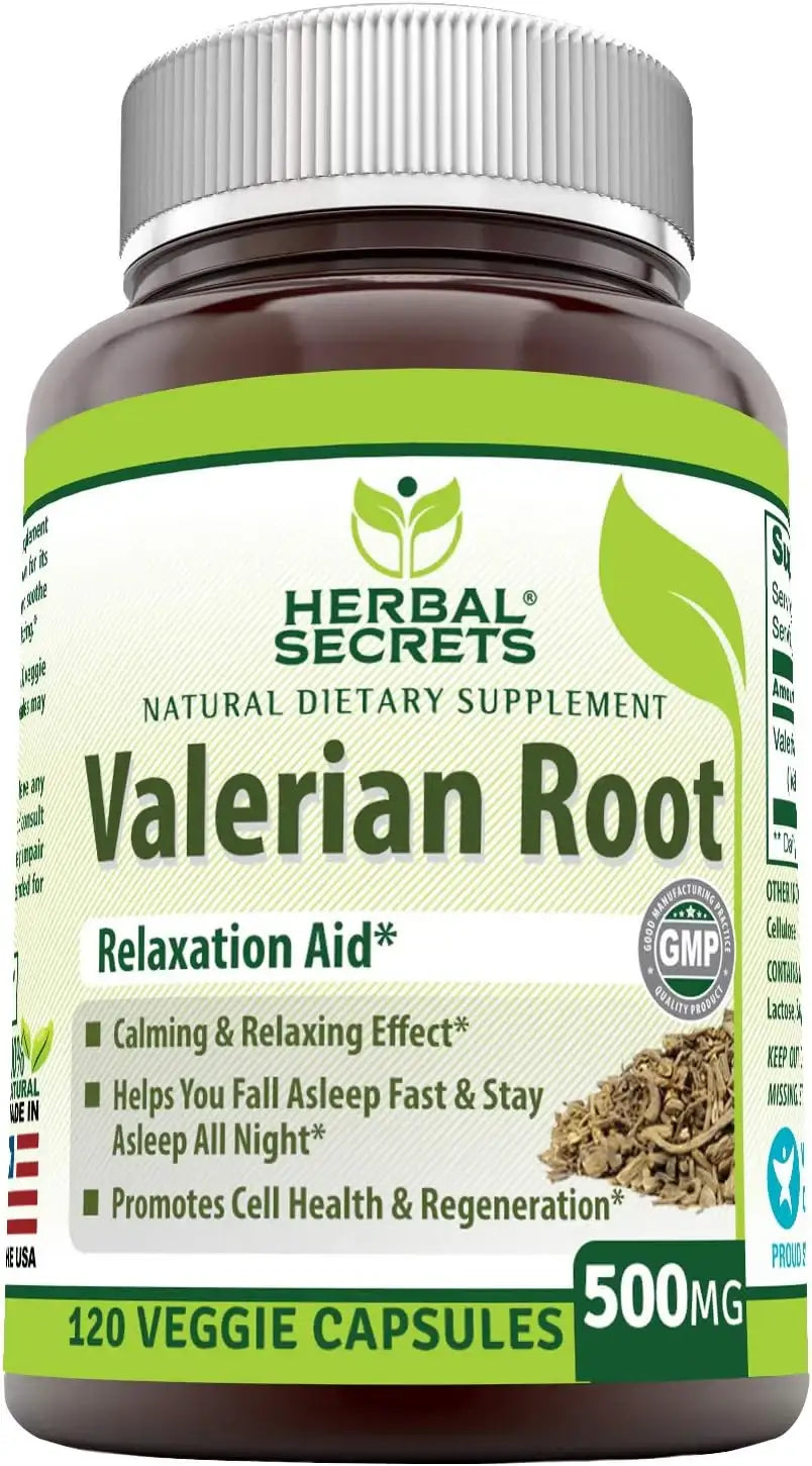 HERBAL SECRETS - Herbal Secrets Valerian Root 500Mg. 120 Capsulas - The Red Vitamin MX - Suplementos Alimenticios - {{ shop.shopifyCountryName }}