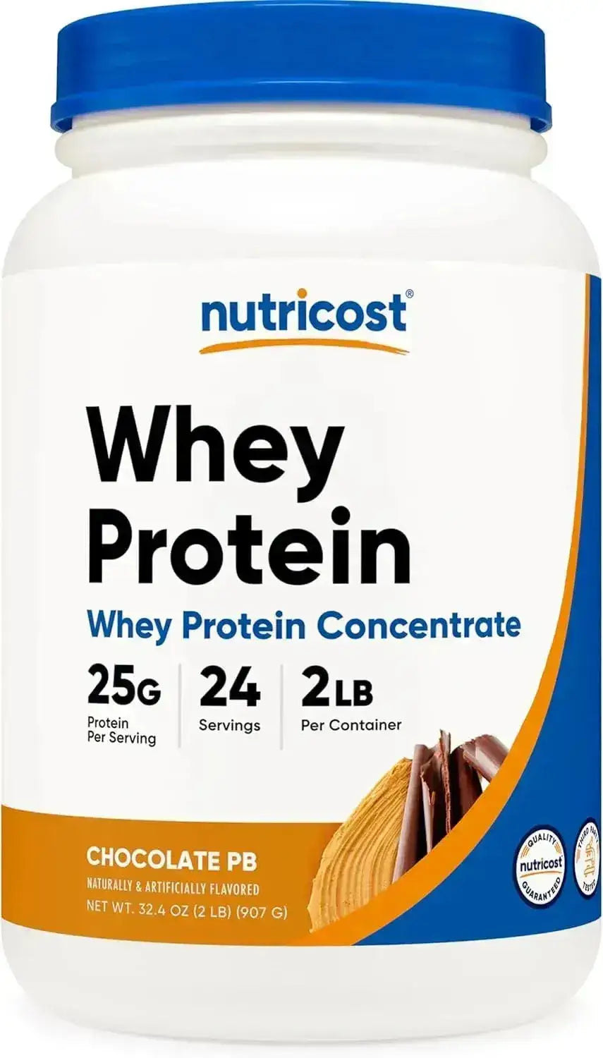 NUTRICOST - Nutricost Whey Protein Concentrate Chocolate Peanut Butter 25 Servicios 907Gr. - The Red Vitamin MX - Suplementos Alimenticios - {{ shop.shopifyCountryName }}