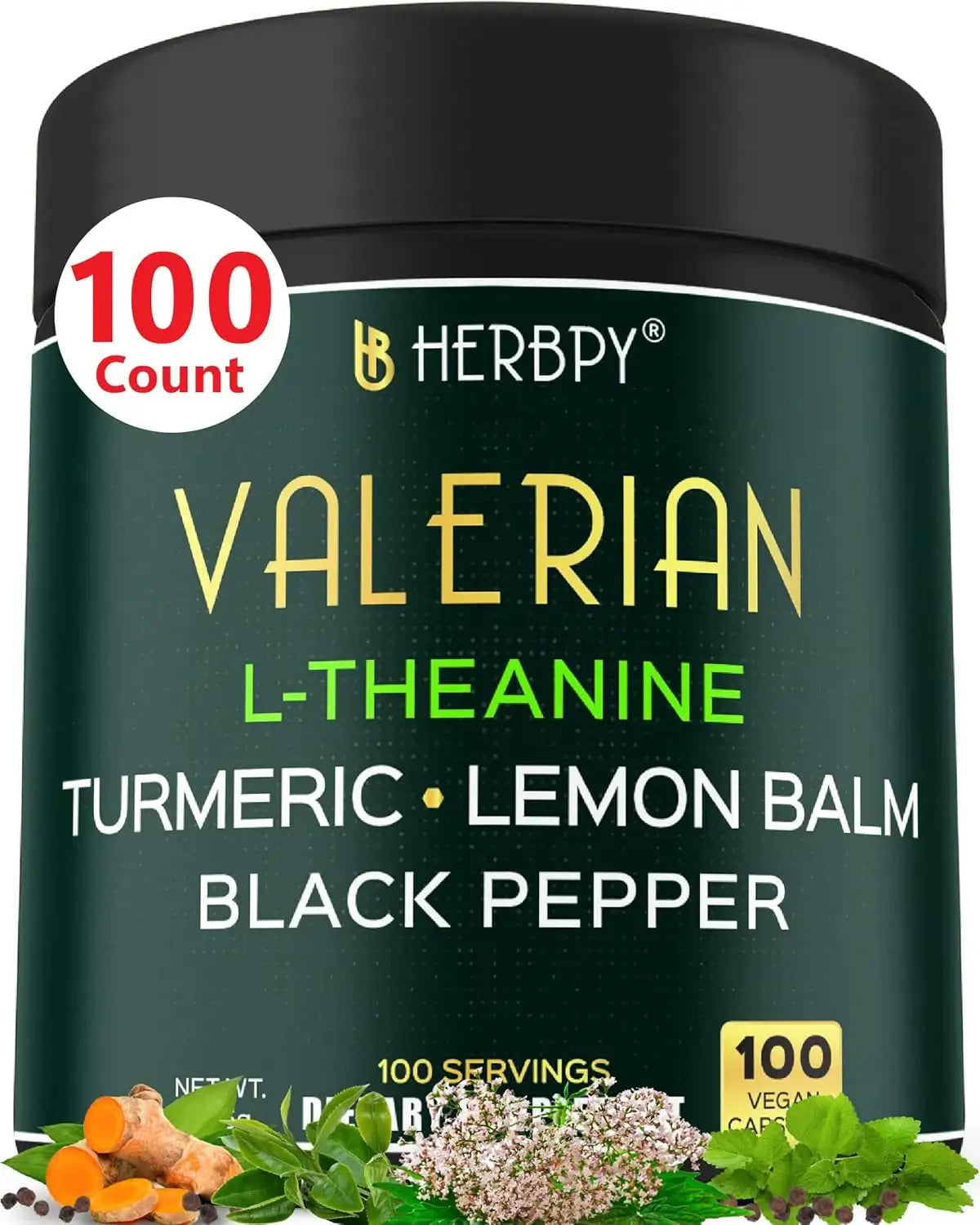 HERBPY - Herbpy 5in1 Valerian Root 100 Capsulas - The Red Vitamin MX - Suplementos Alimenticios - {{ shop.shopifyCountryName }}