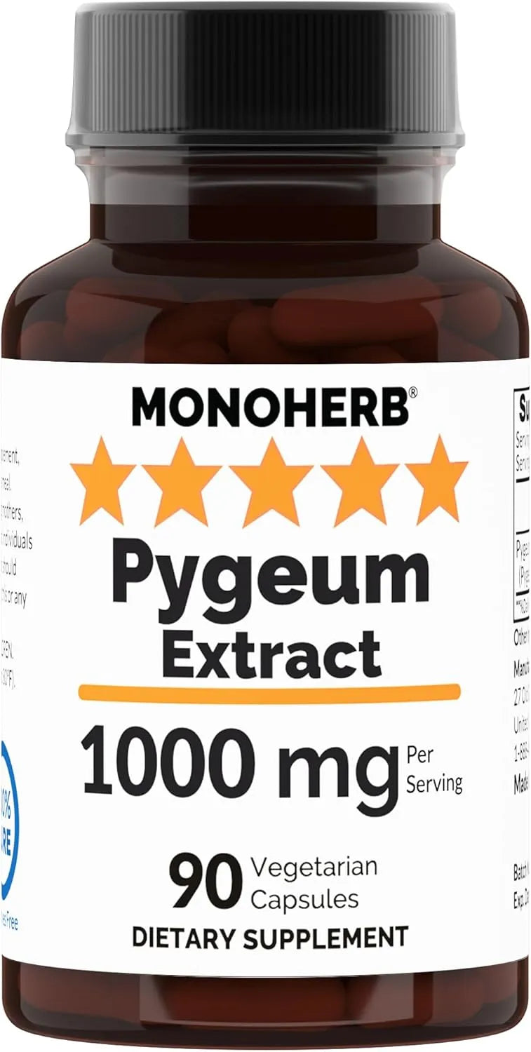 MONOHERB - Monoherb Pygeum Extract 1000Mg. 90 Capsulas - The Red Vitamin MX - Suplementos Alimenticios - {{ shop.shopifyCountryName }}