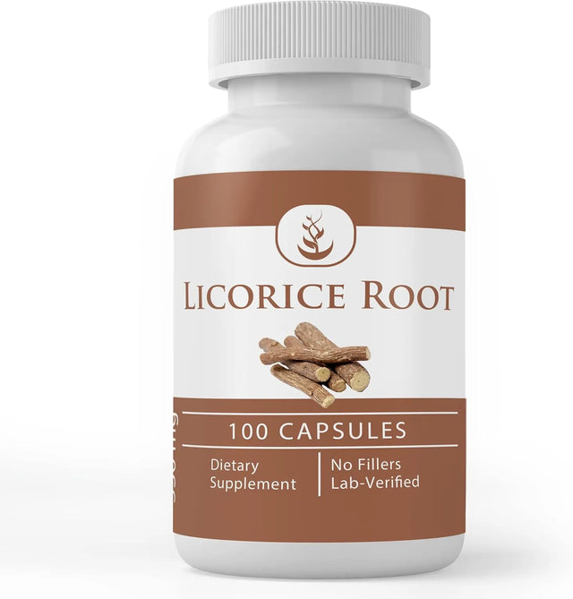 PURE ORIGINAL INGREDIENTS - Pure Original Ingredients Licorice Root Extract 100 Capsulas - The Red Vitamin MX - Suplementos Alimenticios - {{ shop.shopifyCountryName }}