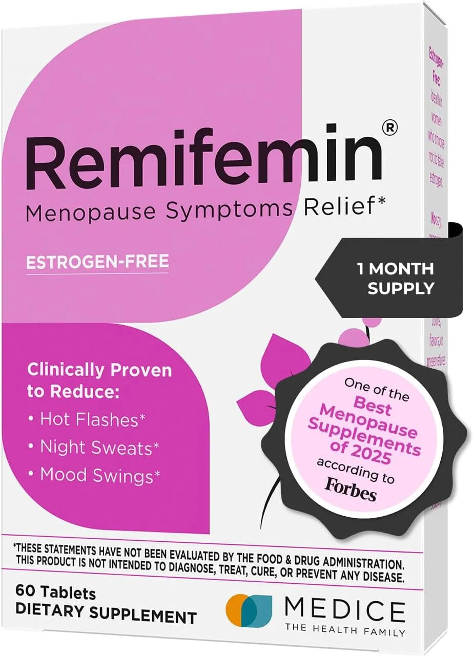 MEDICE - Medice Remifemin Menopause Symptoms Relief 60 Tabletas - The Red Vitamin MX - Suplementos Alimenticios - {{ shop.shopifyCountryName }}