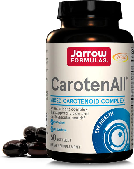 JARROW FORMULAS - Jarrow Formulas CarotenAll Vision and Cardiovascular Health 60 Capsulas Blandas - The Red Vitamin MX - Suplementos Alimenticios - {{ shop.shopifyCountryName }}