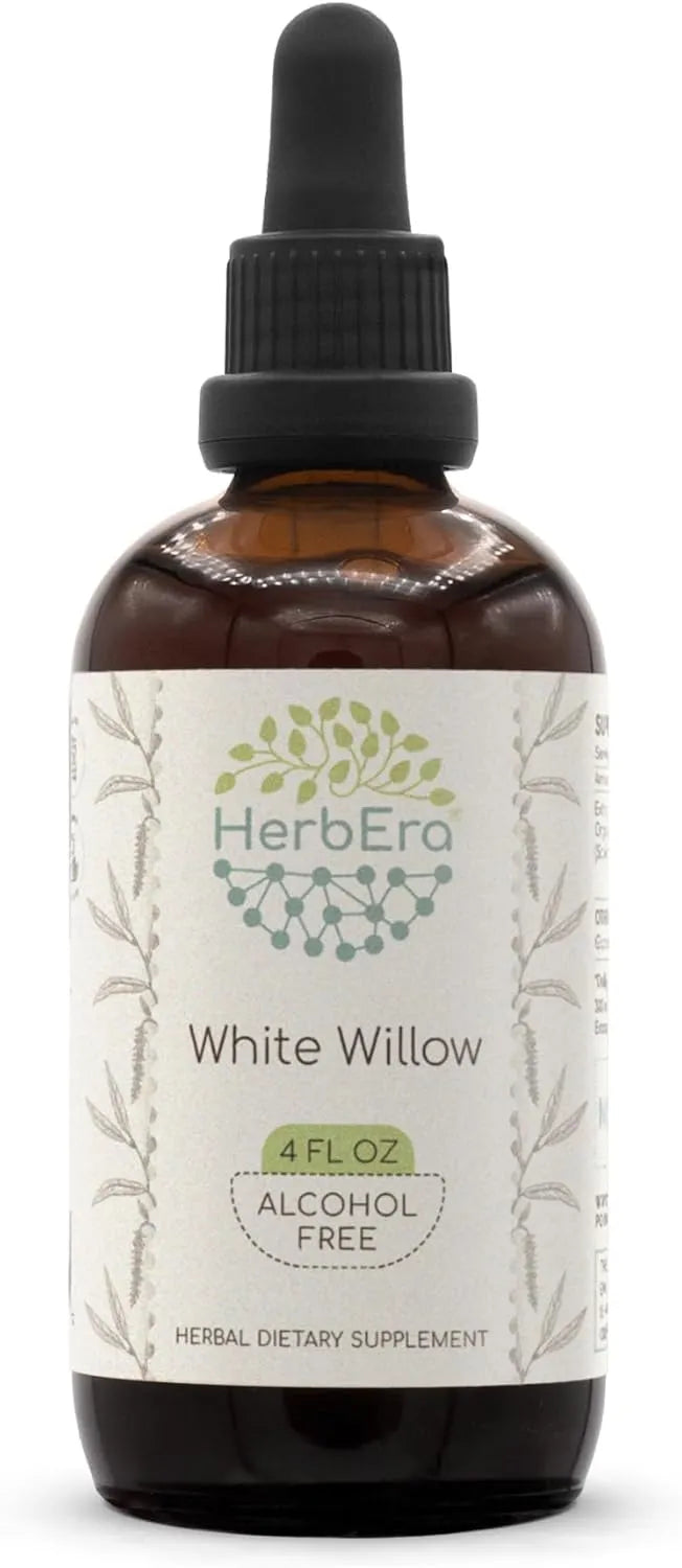 HERBERA - HerbEra White Willow B60 Alcohol-Free Herbal Extract Tincture 4 Fl.Oz. - The Red Vitamin MX - Suplementos Alimenticios - {{ shop.shopifyCountryName }}