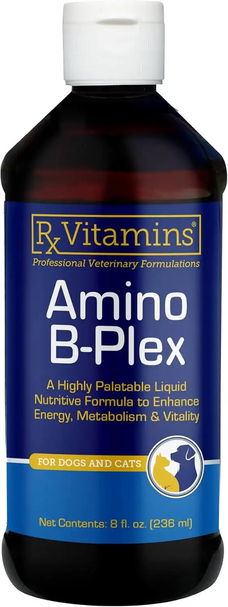 RX VITAMINS - Rx Vitamins Amino B Plex Cat & Dog Supplement 8 Fl.Oz. - The Red Vitamin MX - Medicamentos Sin Receta Para Perros - {{ shop.shopifyCountryName }}