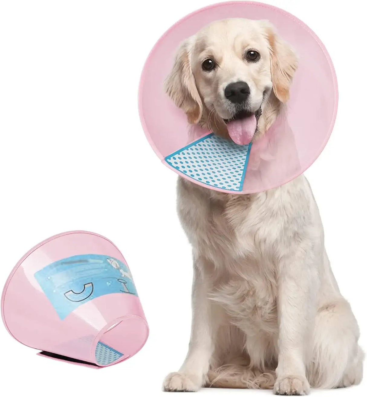 SUPET - Supet Dog Cone Collar Adjustable After Surgery Pink SMALL 11.5-12.6" - The Red Vitamin MX - Collares y Conos De Recuperación Para Perros - {{ shop.shopifyCountryName }}