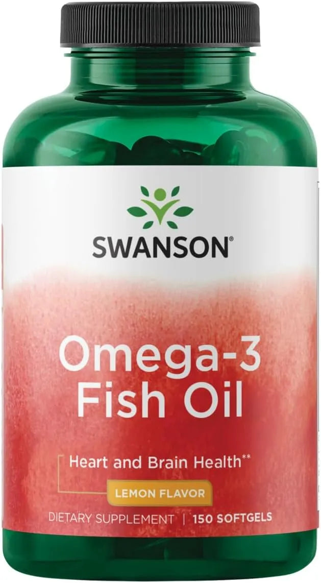 SWANSON - Swanson Omega 3 Fish Oil 150 Capsulas Blandas - The Red Vitamin MX - Suplementos Alimenticios - {{ shop.shopifyCountryName }}