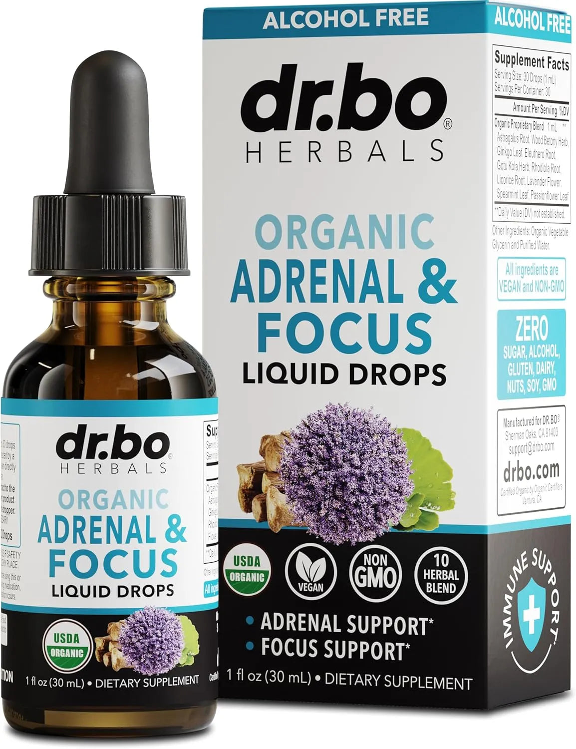 DR. BO - DR. BO Adrenal & Focus 1 Fl.Oz. - The Red Vitamin MX - Suplementos Alimenticios - {{ shop.shopifyCountryName }}
