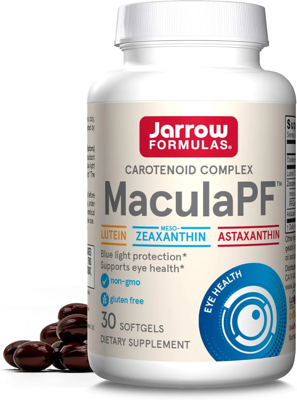 JARROW FORMULAS - Jarrow Formulas MaculaPF Carotenoid Complex 30 Capsulas Blandas - The Red Vitamin MX - Suplementos Alimenticios - {{ shop.shopifyCountryName }}