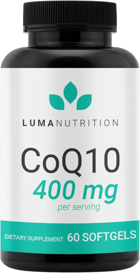 LUMA NUTRITION - Luma Nutrition CoQ10 400Mg. 60 Capsulas Blandas - The Red Vitamin MX - Suplementos Alimenticios - {{ shop.shopifyCountryName }}