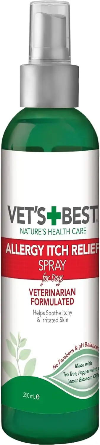 VET'S BEST - Vet's Best Allergy Itch Relief Spray for Dogs 8 Fl.Oz. - The Red Vitamin MX - Remedios Para La Picazón De Perros - {{ shop.shopifyCountryName }}