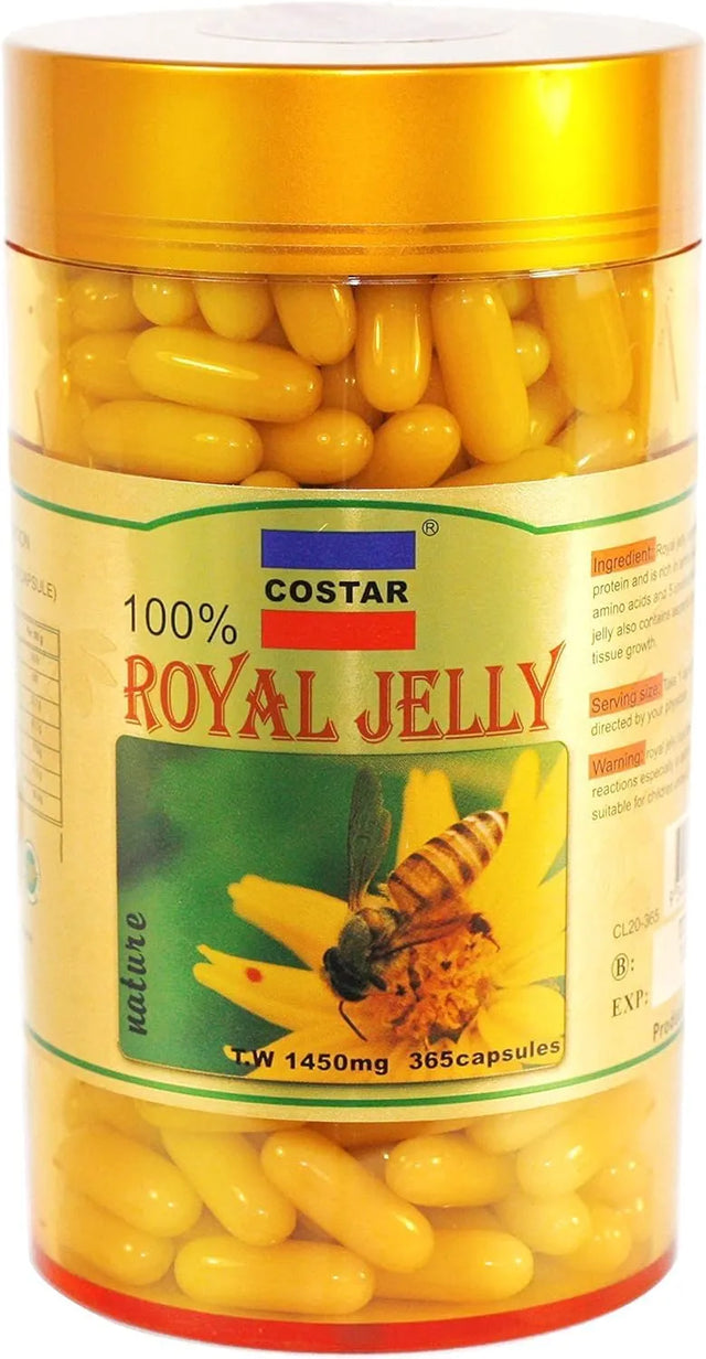 COSTAR - Costar Royal Jelly 1450Mg. 365 Capsulas - The Red Vitamin MX - Suplementos Alimenticios - {{ shop.shopifyCountryName }}