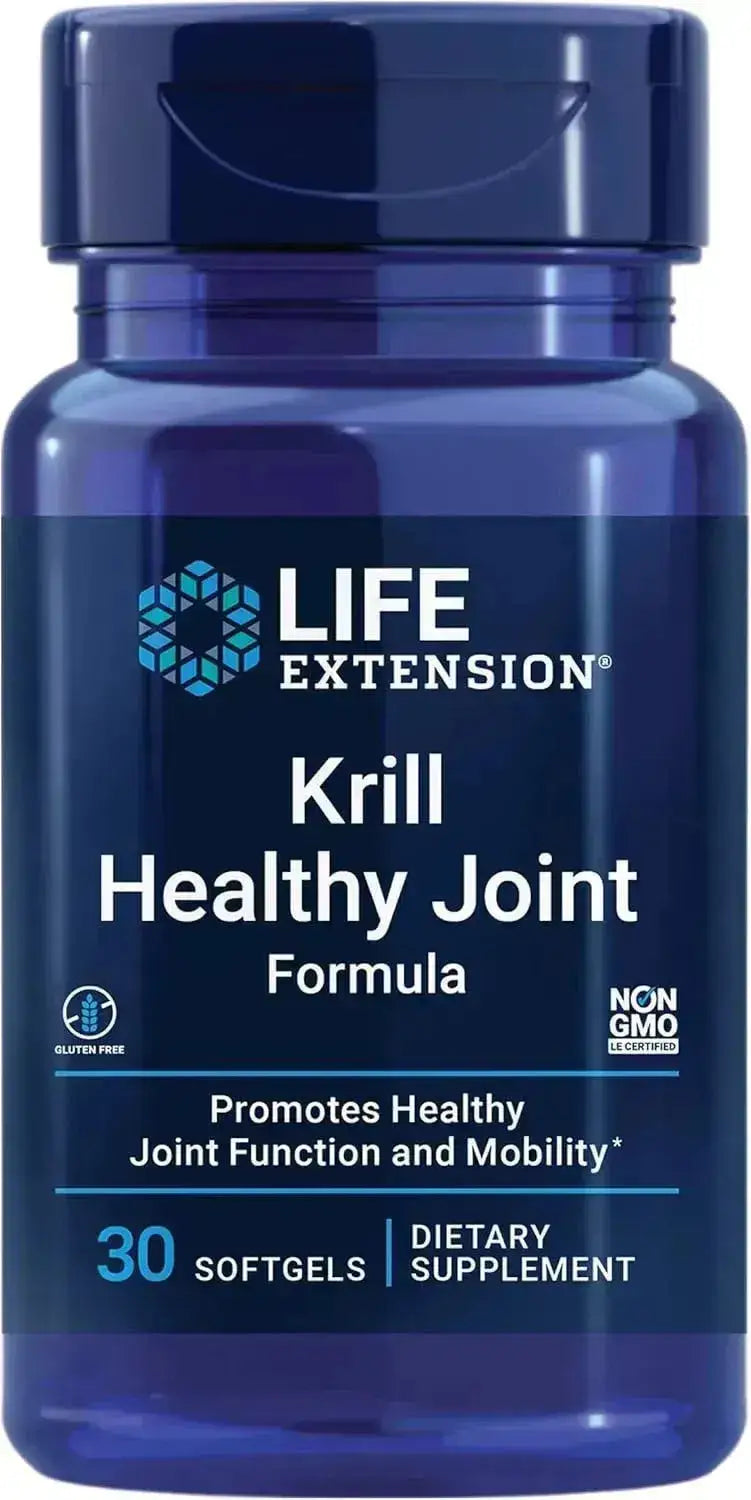 LIFE EXTENSION - Life Extension Krill Healthy Joint Formula 30 Capsulas Blandas - The Red Vitamin MX - Suplementos Alimenticios - {{ shop.shopifyCountryName }}