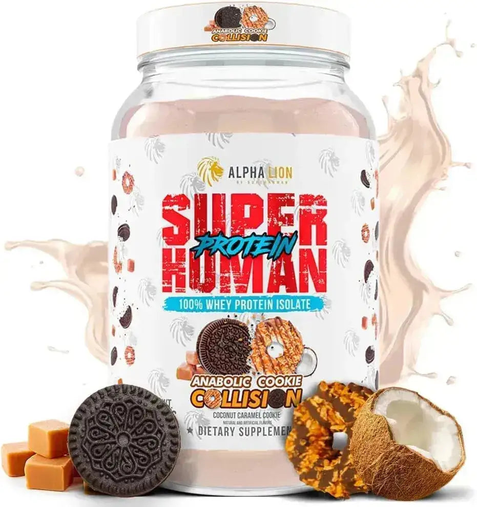ALPHA LION - ALPHA LION Superhuman Whey Protein Powder Cookie Collision 28 Servicios - The Red Vitamin MX - Suplementos Alimenticios - {{ shop.shopifyCountryName }}
