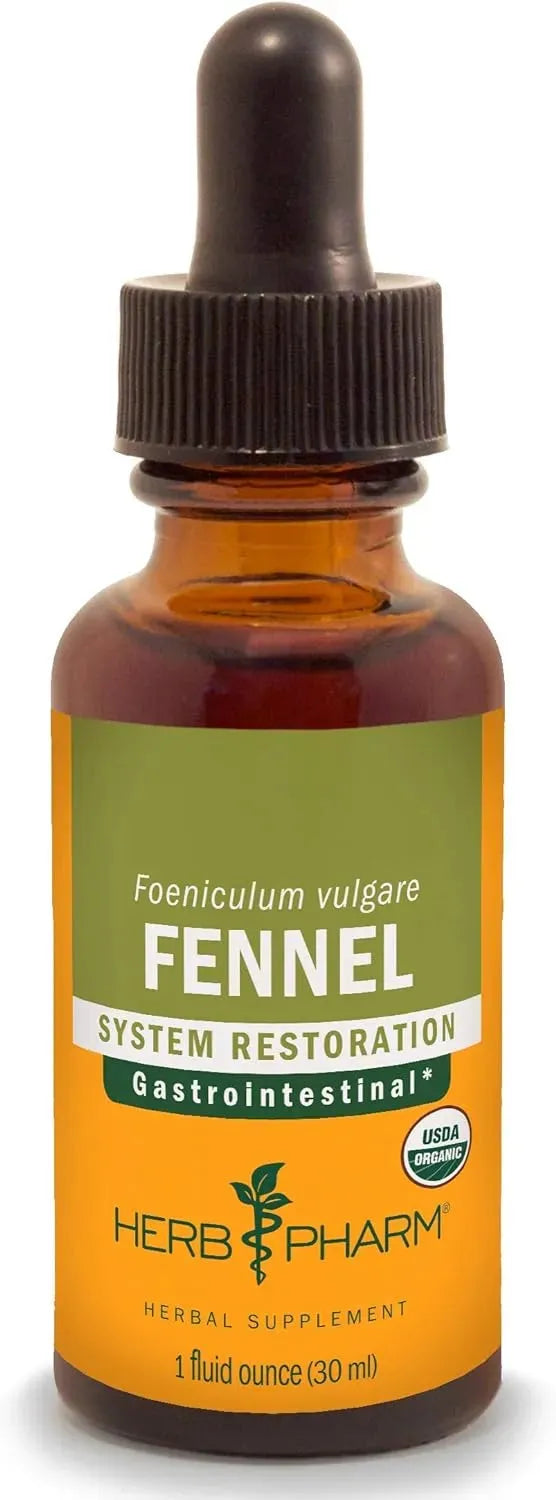 HERB PHARM - Herb Pharm Certified Organic Fennel Liquid Extract 1 Fl.Oz. - The Red Vitamin MX - Suplementos Alimenticios - {{ shop.shopifyCountryName }}