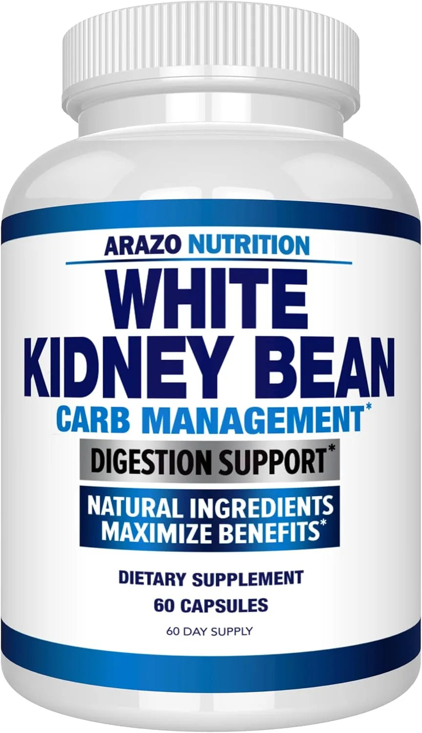 ARAZO NUTRITION - Arazo Nutrition White Kidney Bean Extract 60 Capsulas - The Red Vitamin MX - Suplementos Alimenticios - {{ shop.shopifyCountryName }}