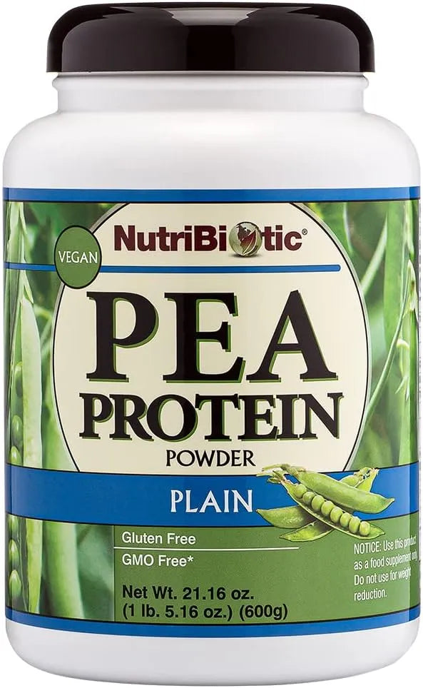 NUTRIBIOTIC - NutriBiotic Pea Protein Plain 600Gr. - The Red Vitamin MX - Suplementos Alimenticios - {{ shop.shopifyCountryName }}