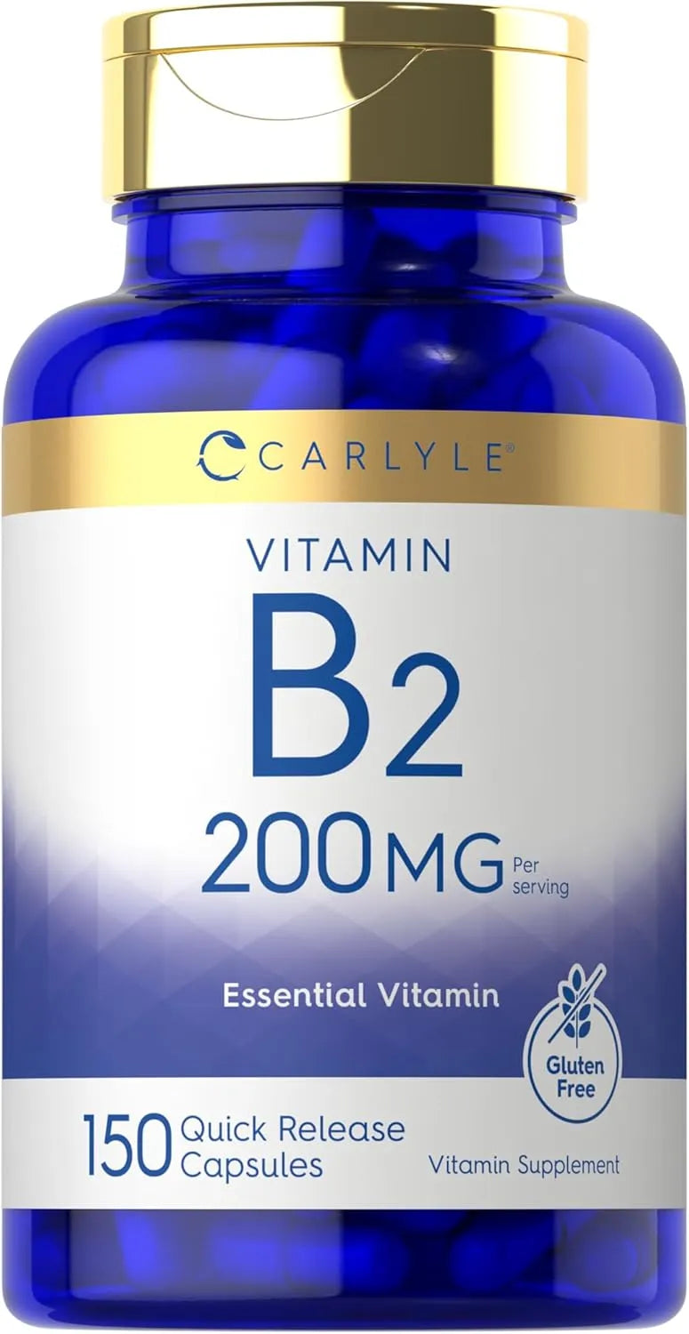 CARLYLE - Carlyle Vitamin B2 200Mg. 150 Capsulas - The Red Vitamin MX - Suplementos Alimenticios - {{ shop.shopifyCountryName }}