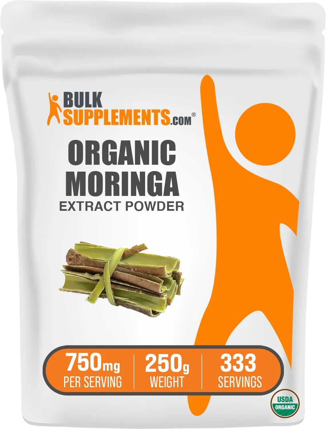BULK SUPPLEMENTS - Bulk Supplements Organic Moringa Extract Powder 250Gr. - The Red Vitamin MX - Suplementos Alimenticios - {{ shop.shopifyCountryName }}