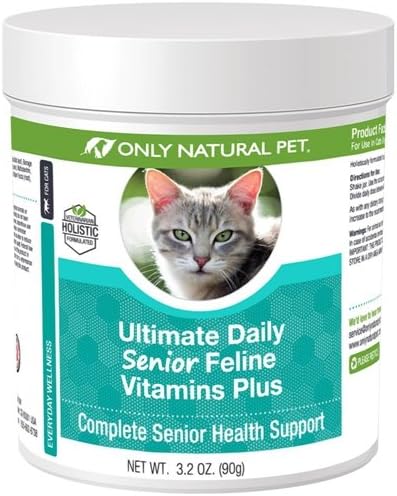 Only Natural Pet Ultimate Daily Senior Feline Multivitamin 90Gr.