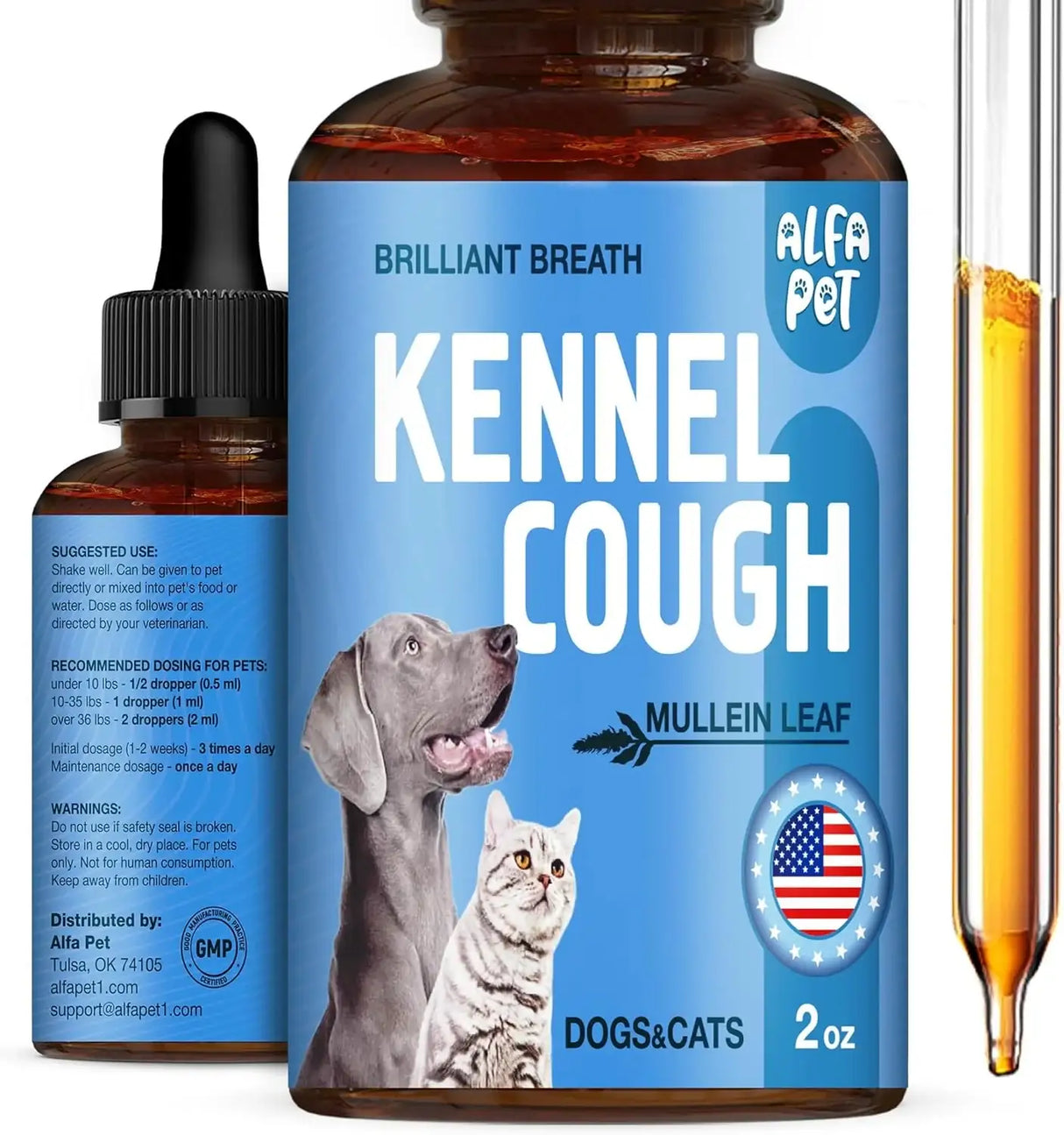 ALFA PET - Alfa Pet Dog Cough Treatment Liquid 2 Fl.Oz. - The Red Vitamin MX - Medicamentos Sin Receta Para Perros - {{ shop.shopifyCountryName }}