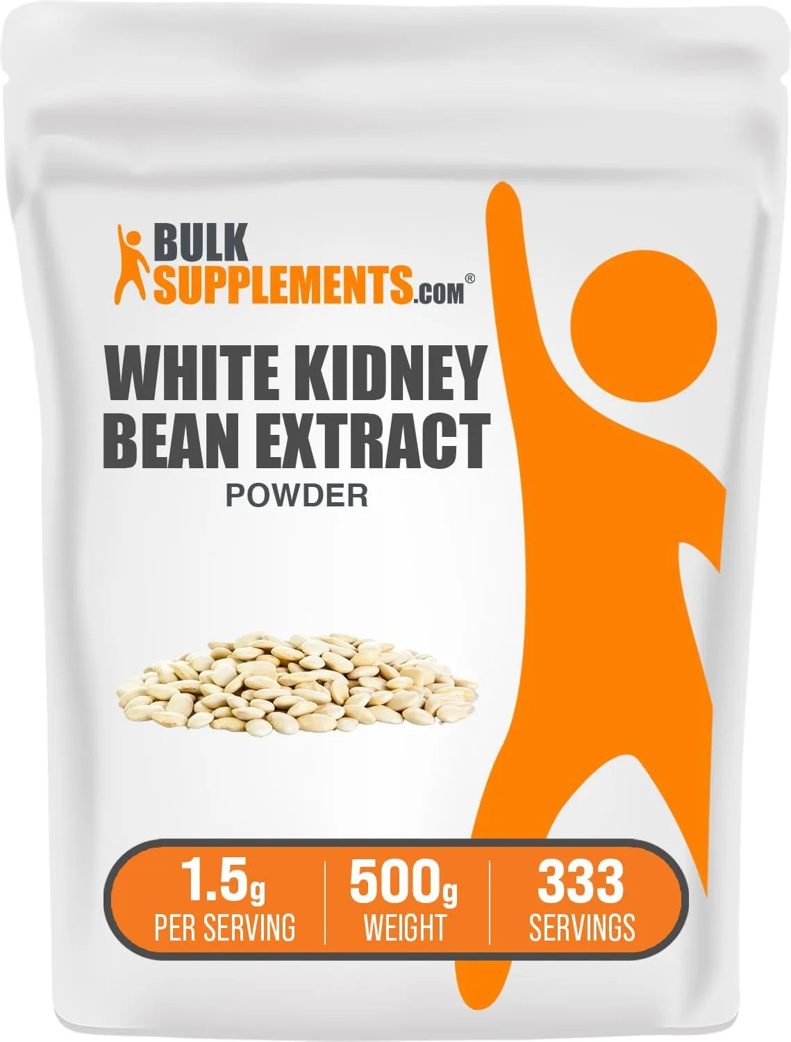 BULK SUPPLEMENTS - Bulk Supplements White Kidney Bean Extract Powder 500Gr. - The Red Vitamin MX - Suplementos Alimenticios - {{ shop.shopifyCountryName }}
