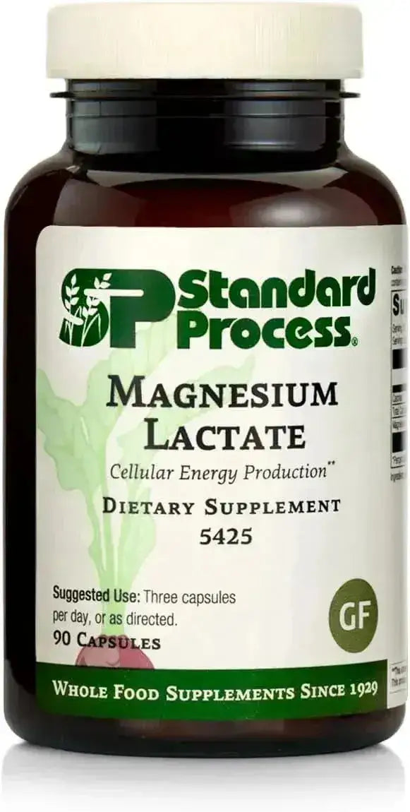 STANDARD PROCESS - Standard Process Magnesium Lactate 90 Capsulas - The Red Vitamin MX - Suplementos Alimenticios - {{ shop.shopifyCountryName }}