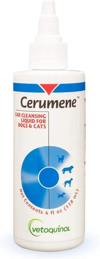 VETOQUINOL - Vetoquinol Cerumene Ear Cleansing Liquid for Dogs 4 Fl.Oz. - The Red Vitamin MX - Cuidado Del Oído De Perros - {{ shop.shopifyCountryName }}