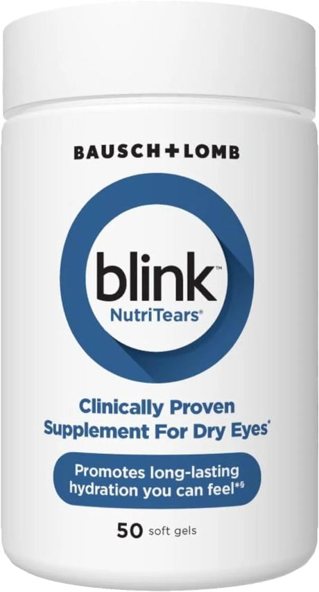 BAUSCH+LOMB - Bausch+Lomb Blink NutriTears Eye Care 50 Capsulas Blandas - The Red Vitamin MX - Suplementos Alimenticios - {{ shop.shopifyCountryName }}