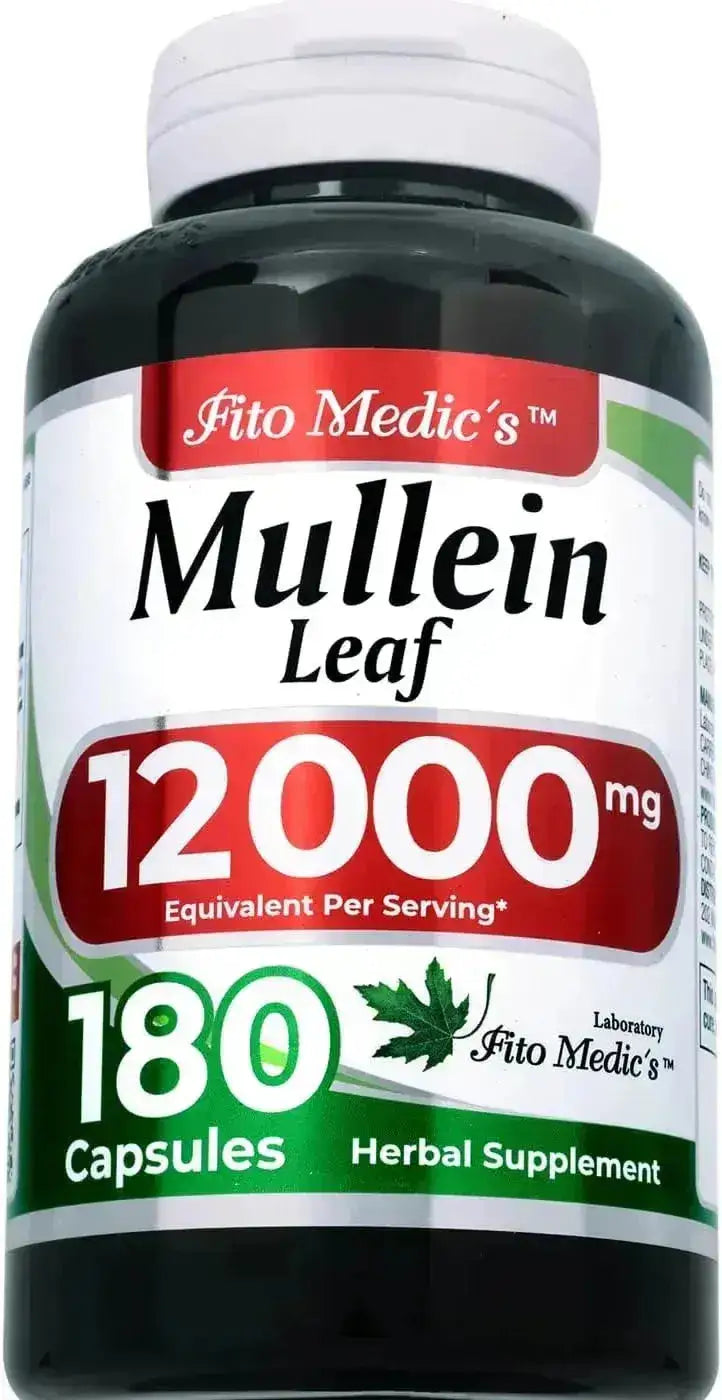 FITO MEDIC´S - FITO MEDIC'S Lab Mullein 12000Mg. 180 Capsulas - The Red Vitamin MX - Suplementos Alimenticios - {{ shop.shopifyCountryName }}