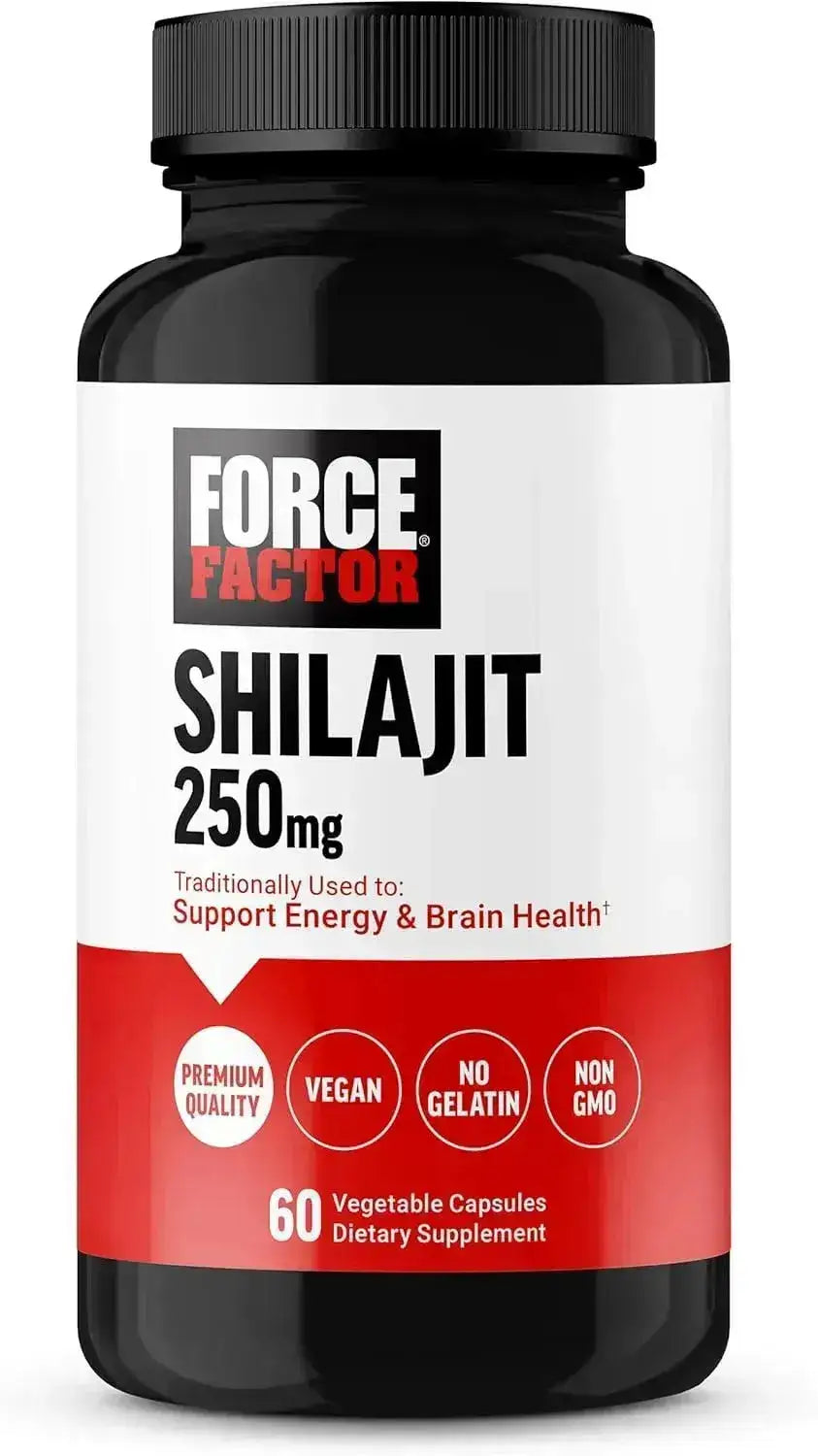 FORCE FACTOR - Force Factor Shilajit 250Mg. 60 Capsulas - The Red Vitamin MX - Suplementos Alimenticios - {{ shop.shopifyCountryName }}