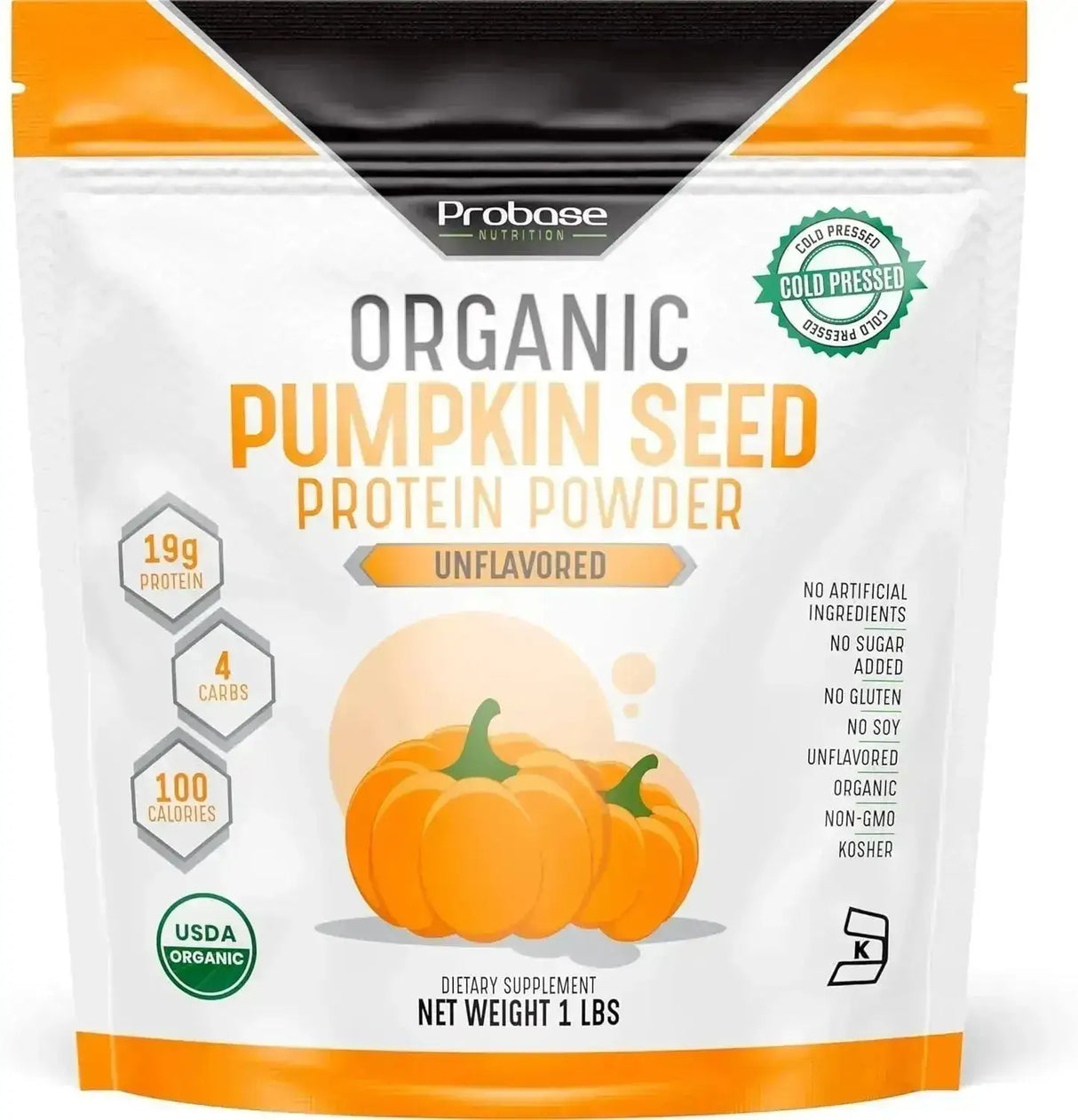 PROBASE NUTRITION - Probase Nutrition Pumpkin Seed Protein Powder 1 Lb. - The Red Vitamin MX - Suplementos Alimenticios - {{ shop.shopifyCountryName }}