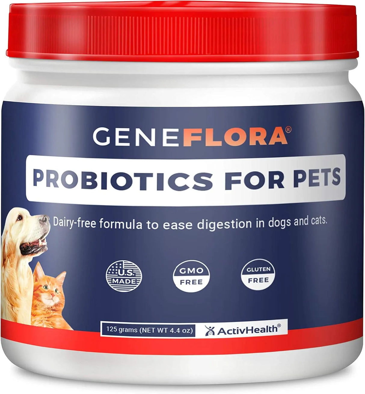 GENEFLORA - Geneflora Digestive Enzymes and Probiotics for Dogs 125Gr. - The Red Vitamin MX - Probióticos Para Perros - {{ shop.shopifyCountryName }}