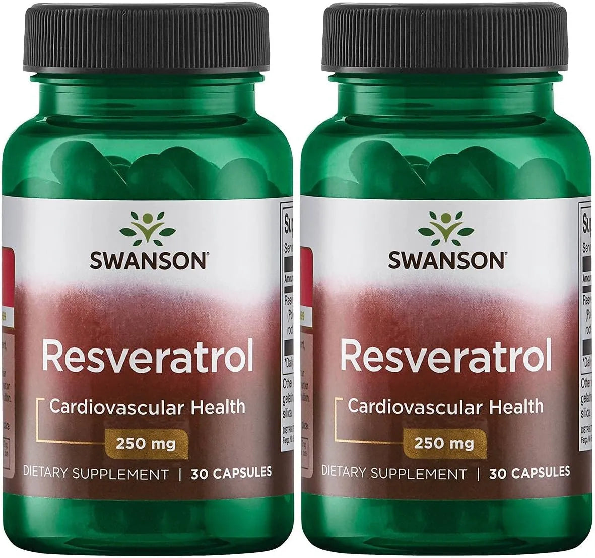 SWANSON - Swanson Ultra Resveratrol 250Mg. 30 Capsulas 2 Pack - The Red Vitamin MX - Suplementos Alimenticios - {{ shop.shopifyCountryName }}