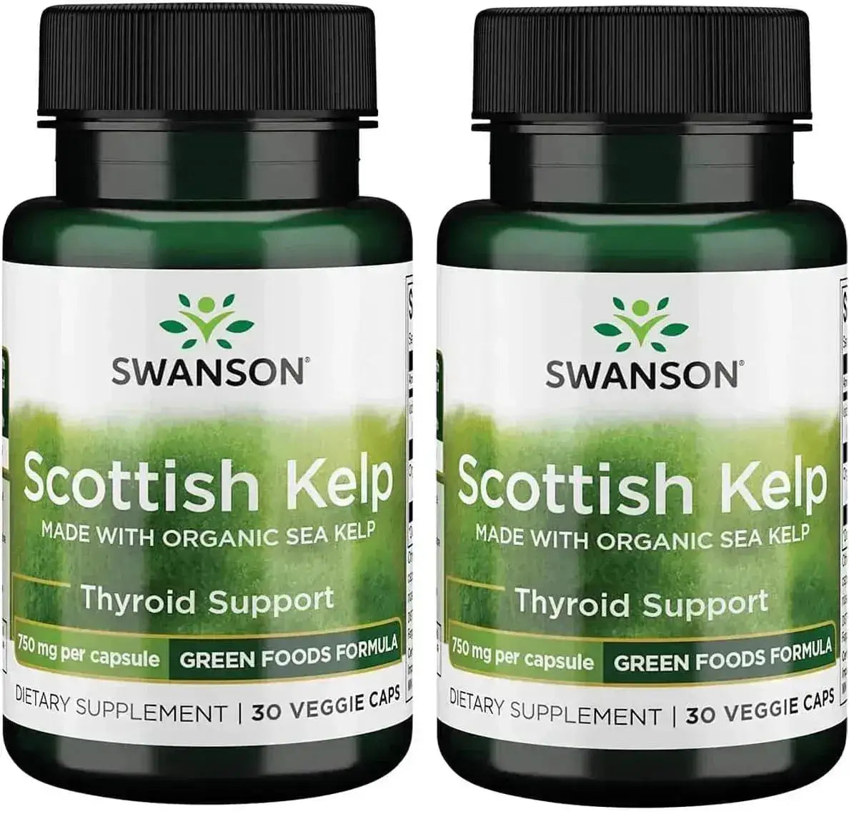 SWANSON - Swanson Organic Scottish Kelp 750Mg. 30 Capsulas 2 Pack - The Red Vitamin MX - Suplementos Alimenticios - {{ shop.shopifyCountryName }}