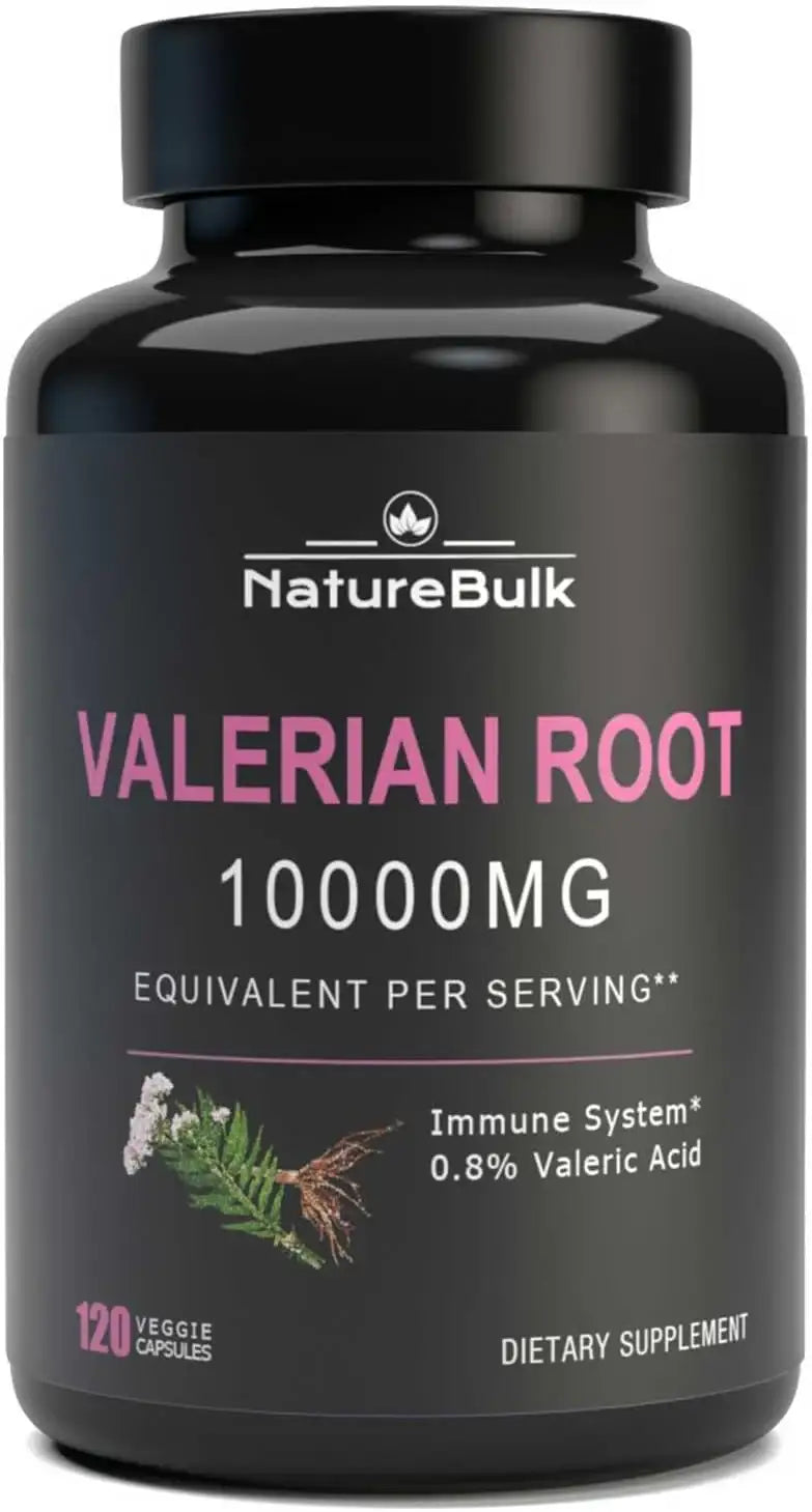 NATUREBULK - NATUREBULK Valerian Root 120 Capsulas - The Red Vitamin MX - Suplementos Alimenticios - {{ shop.shopifyCountryName }}