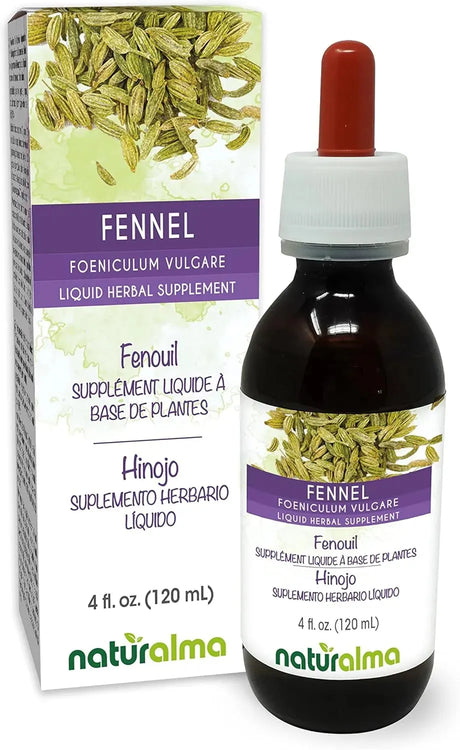 NATURALMA - Naturalma Fennel Fruit Alcohol-Free Tincture 4 Fl.Oz. - The Red Vitamin MX - Suplementos Alimenticios - {{ shop.shopifyCountryName }}