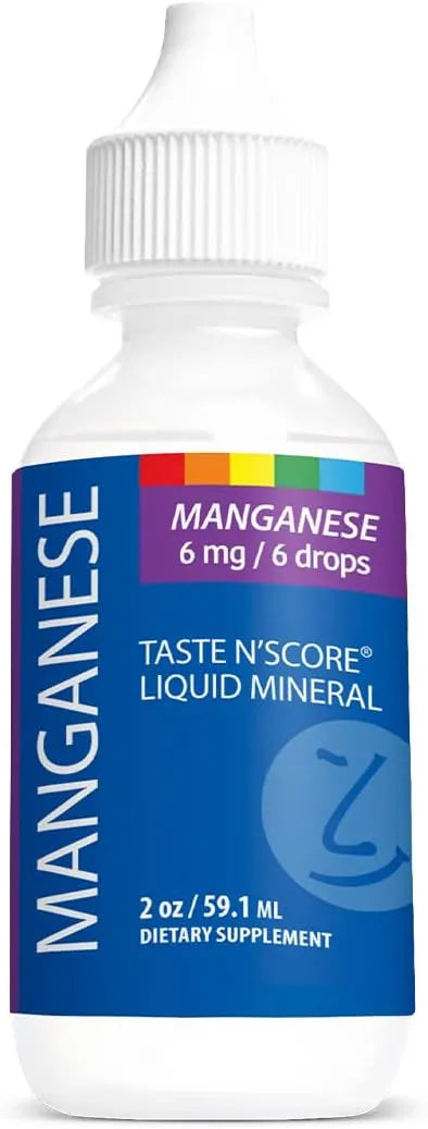 SENSEABLE SUPPLEMENTS - SENSEable Supplements Taste N' Score Manganese Liquid Ionic Mineral 2 Fl.Oz. - The Red Vitamin MX - Suplementos Alimenticios - {{ shop.shopifyCountryName }}