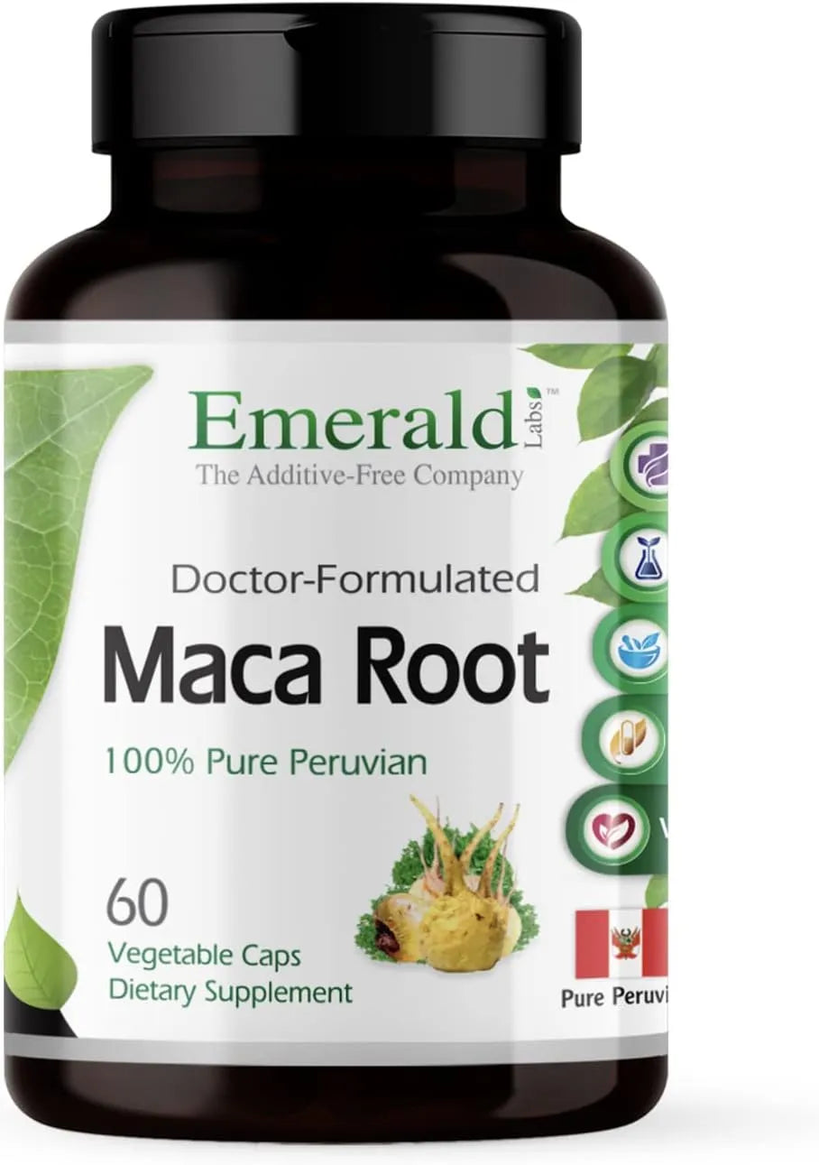 EMERALD LABS - Emerald Labs Peruvian Maca Root 60 Capsulas - The Red Vitamin MX - Suplementos Alimenticios - {{ shop.shopifyCountryName }}