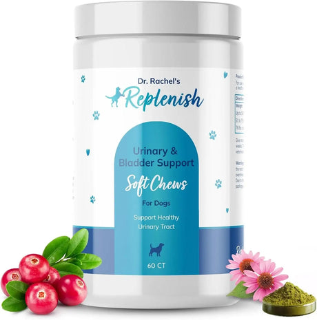 REPLENISH - Replenish Urinary Tract Chews for Dogs 60 Masticables - The Red Vitamin MX - Salud De Tracto Urinario Para Perros - {{ shop.shopifyCountryName }}