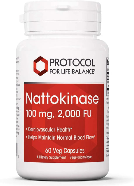 PROTOCOL FOR LIFE BALANCE - Protocol Nattokinase 100Mg. 60 Capsulas - The Red Vitamin MX - Suplementos Alimenticios - {{ shop.shopifyCountryName }}