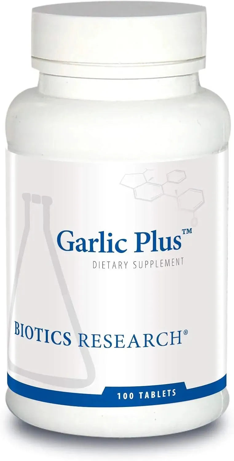 BIOTICS RESEARCH - Biotics Research Garlic Plus 100 Tabletas - The Red Vitamin MX - Suplementos Alimenticios - {{ shop.shopifyCountryName }}