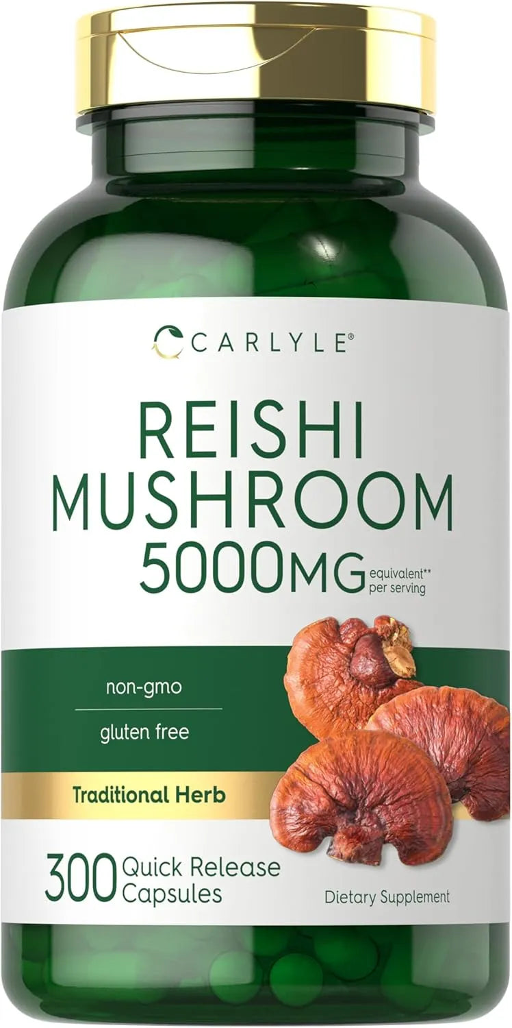 CARLYLE - Carlyle Reishi Mushroom 5000Mg. 300 Capsulas - The Red Vitamin MX - Suplementos Alimenticios - {{ shop.shopifyCountryName }}